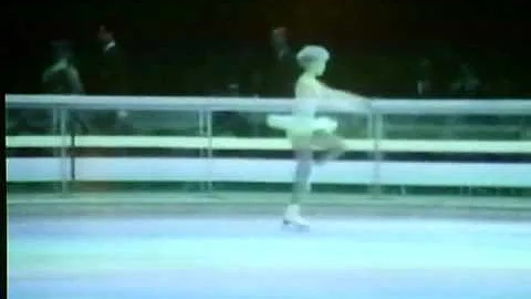 Janet Lynn 1968 Olympics - at the microphone: Eva ...