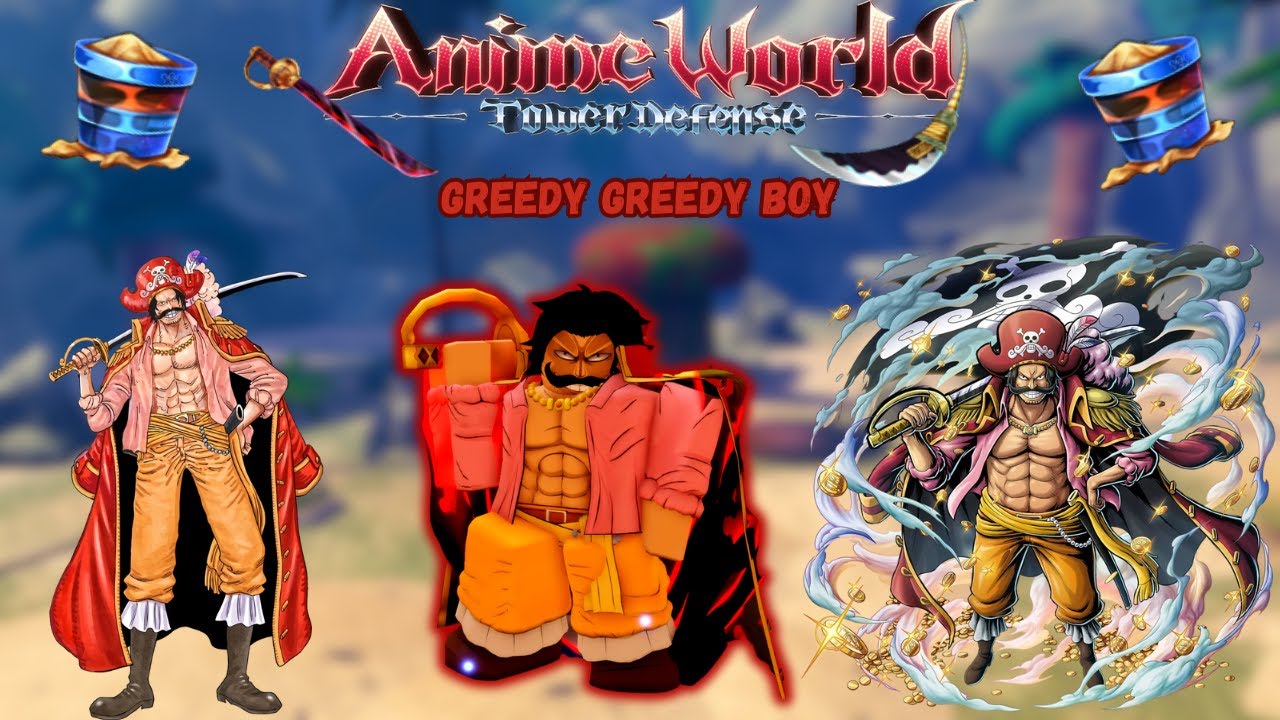 Король пиратов Роджер наконец-то в мире аниме Tower Defense