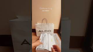 Unboxing my new fav pair 👡 #unboxing #aldoshoes #sandals #youtubeshorts
