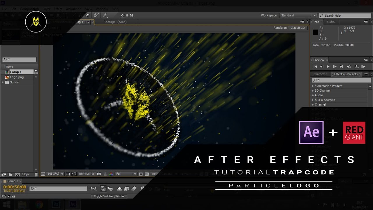 adobe after effects trapcode particular plugin