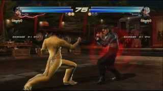 Tekken Tag 2 - Double Laws vs Kazuya, Lee