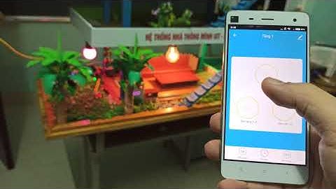 Mô Hình Hệ Thống Nhà Thông minh IOT (Internet of thing) by DUCHUY COMPUTER