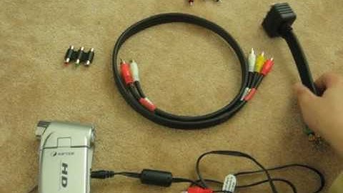 Aiptek A-HD+ camera video capture tutorial