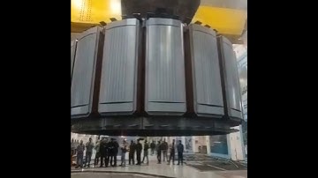 Generator Rotor lifting Tondom operation lifting#shorts#video