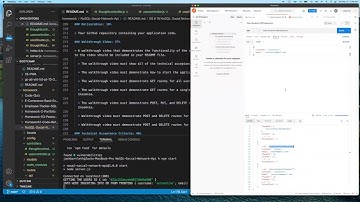 NoSQL-Social Network Api- route testing Walkthrough video