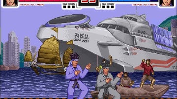 Double Dragon Neo Geo Interactive Stage WIP MUGEN IKEMEN