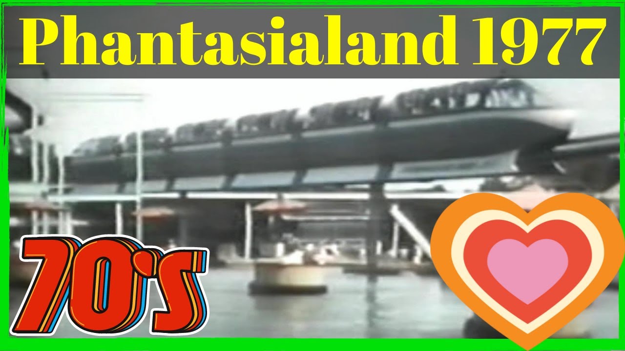 Phantasialand Classic 1977 Nostalgische beelden van vroeger