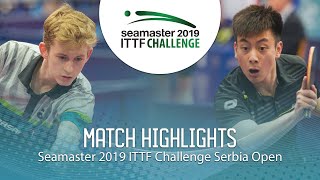 Cedric Meissner Vs Chen Shuainan 2019 Ittf Challenge Serbia Open U21-R32