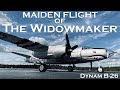 Dynam B-26 Marauder RC Plane Maiden Flight