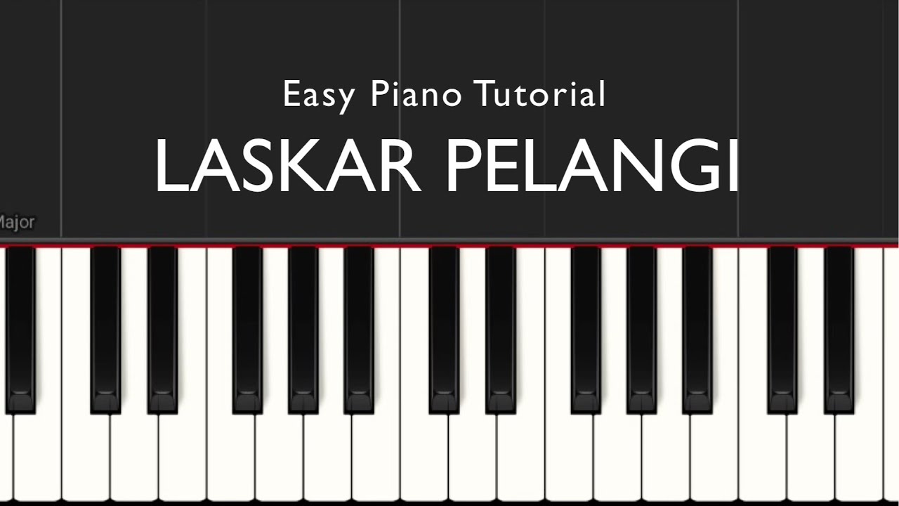 Laskar Pelangi - Nidji | Easy Piano Tutorial