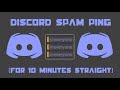 Discord Spam Ping Notification Sound For A Full 10 Minutes 