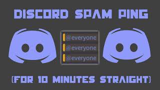 Discord Spam Ping Notification Sound [For a full 10 minutes]