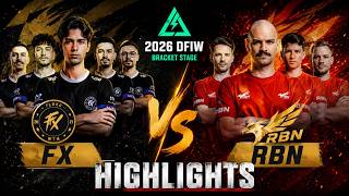 FX vs RBN - Game 1 Highlights - 2026 DFIW  DAY 1 BRACKET STAGE
