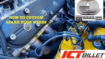 CUSTOM LS/LT SPARK PLUG WIRES HOW-TO (GTO build series)