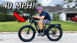 First Ride on HiKeep M26 Electric Bike | Fast and Comfortable!