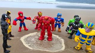 Avengers Action Figure, Marvel's Spider-man, Hulk, Captain America, Iron Man, Thor Superhero For 18+