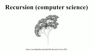 Recursion (computer science)