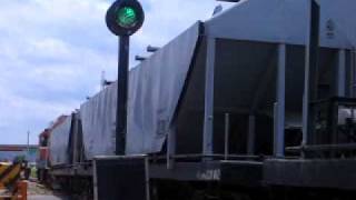台中臨港線穀物列車通過