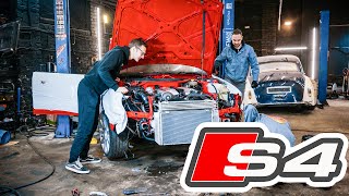 Первый Пуск !!! Полная Реставрация Audi S4.