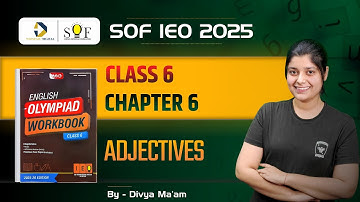 Class 6 English Olympiad Workbook | Adjectives | English olympiad Class