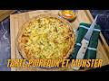 Cette tarte aux poireaux et Munster est irrésistible