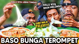 MAKAN BASO BUNGA TEROMPET BIKIN HALU SEHARIAN! AUTO HAPPY ENJOY.