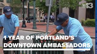 'You'll notice a difference': One year since launch of Portland's Downtown Ambassadors
