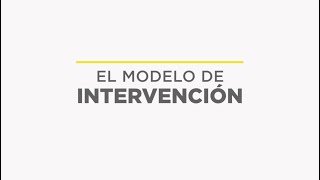 Modelo De Intervención - Cfosc