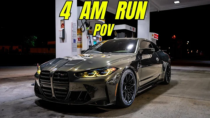 IT'S 4 A.M. COME DRIVE WITH ME - BMW M4 COMPETITION POV thumbnail