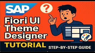 Celebrity SAP Fiori UI Theme Designer Tutorial | Create & Apply Custom Themes | Step-by-Step Guide Profile