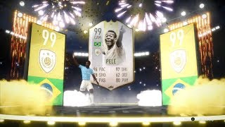 99 PRIME ICON MOMENT PELE IN A PACK! | Top 5 Fifa 19 Packs