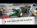 Sparsames multitalent john deere 6r 185 autopowr  profi praxistest