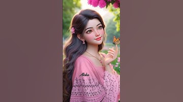 Alisha🩷3D Style Name Art🖤Comment your name #art #viral #shortsfeed #music #name #3dart #song