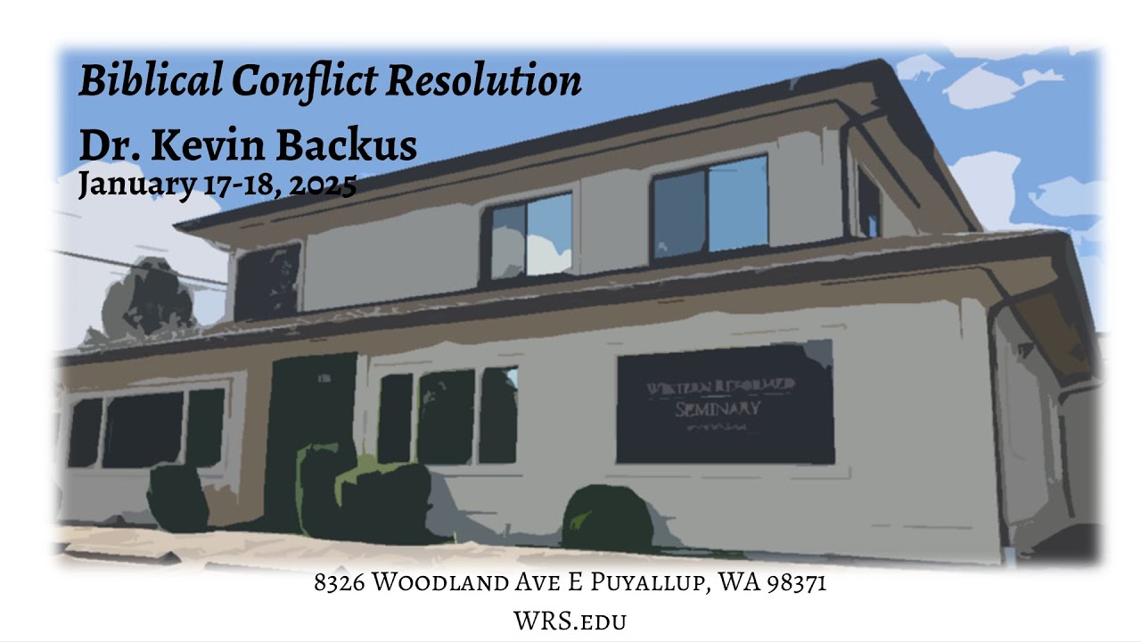 Study biblical conflict resolution with us youtube