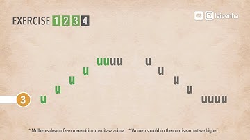 Melhore Sua Resistência Vocal #2 - Exercícios de canto - Técnica Vocal Exercise - Aula de canto