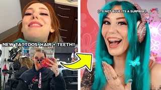 EXTREME Birthday Makeover! New Teeth, Tattoos and Hair!