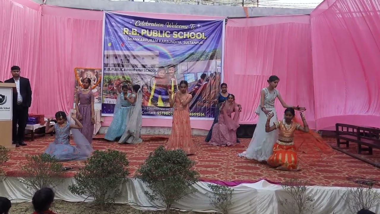 Gokul ki galiyno me dekho jhum machi hai aaj(@ Holi dance)