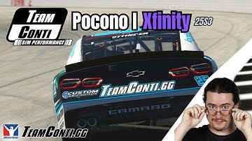 iRacing Pro Track Guide by Team Conti Sim Performance︱NASCAR Xfinity at Pocono Raceway