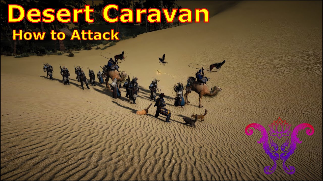 BDO Desert Caravan | How to Attack / Raid Quest | by Miley