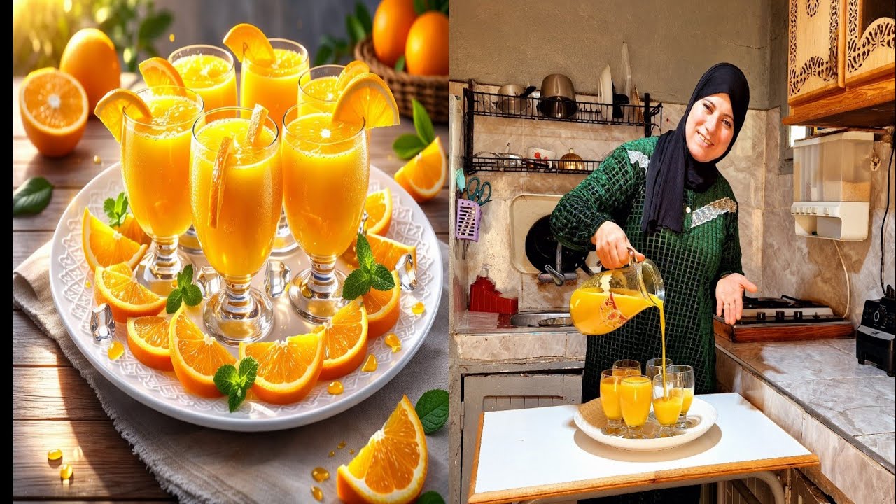 احسن عصير 🫶تصاوبو فيها برمضان🔥 بجوج مكونات فقط بمذاق زوين وخاتر ولون يا سلام