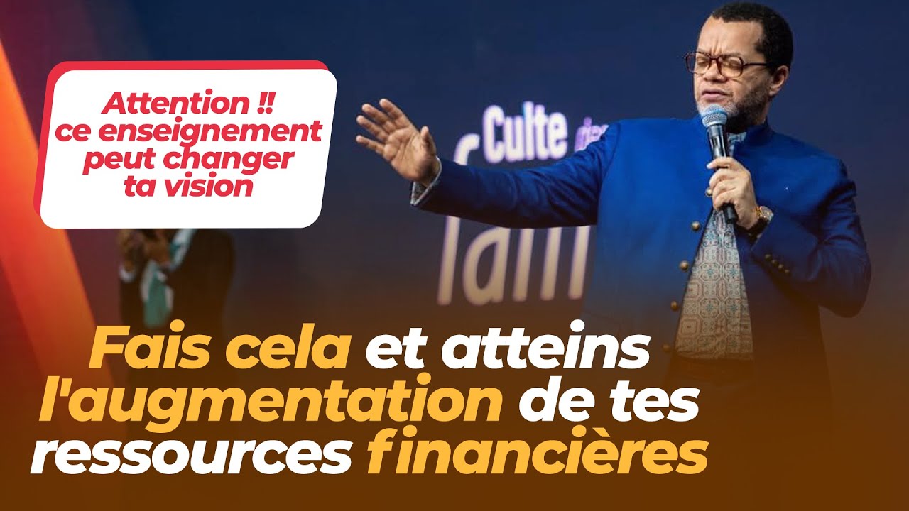 Les principes pour l'élévation dans toutes activité - Pasteur Marcello Tunasi