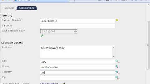 Create a Location in the Altiris Asset Management 6.x