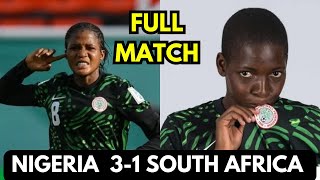 Nigeria Flamingos 3 vs 1 South Africa U17, Full Match goals & highlights Fifa world cup qualifiers.