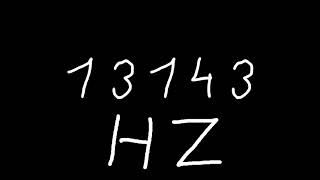 13143 hz