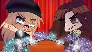 🎸💢Girl’s can’t play Guitar 🎸 💢||meme||Inspo: Yukiii|| ft. •n1kk1_p0gch@mp• || Gacha club Resimi