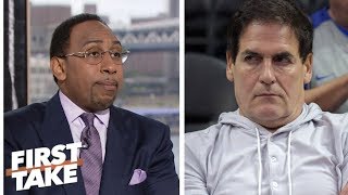 Stephen A. says Mark Cuban should be suspended 6 months | First Take | ESPN