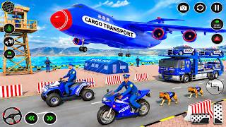 Grand Police Transport Truck - Gameplay Walkthrough Part 1 - Police Truck Game (Android Gameplay) screenshot 1