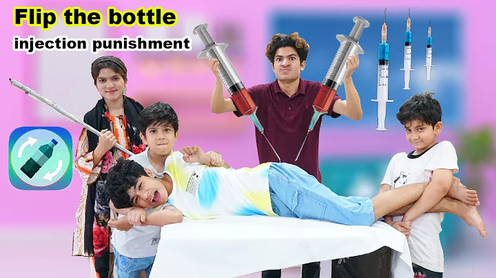 flip the bottle hand Stand injection punishment | Sui Wala injection Funny video | MoonVines