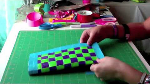 How to Make a Duct Tape Woven Purse