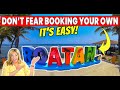 We booked our own roatan cruise excursion  